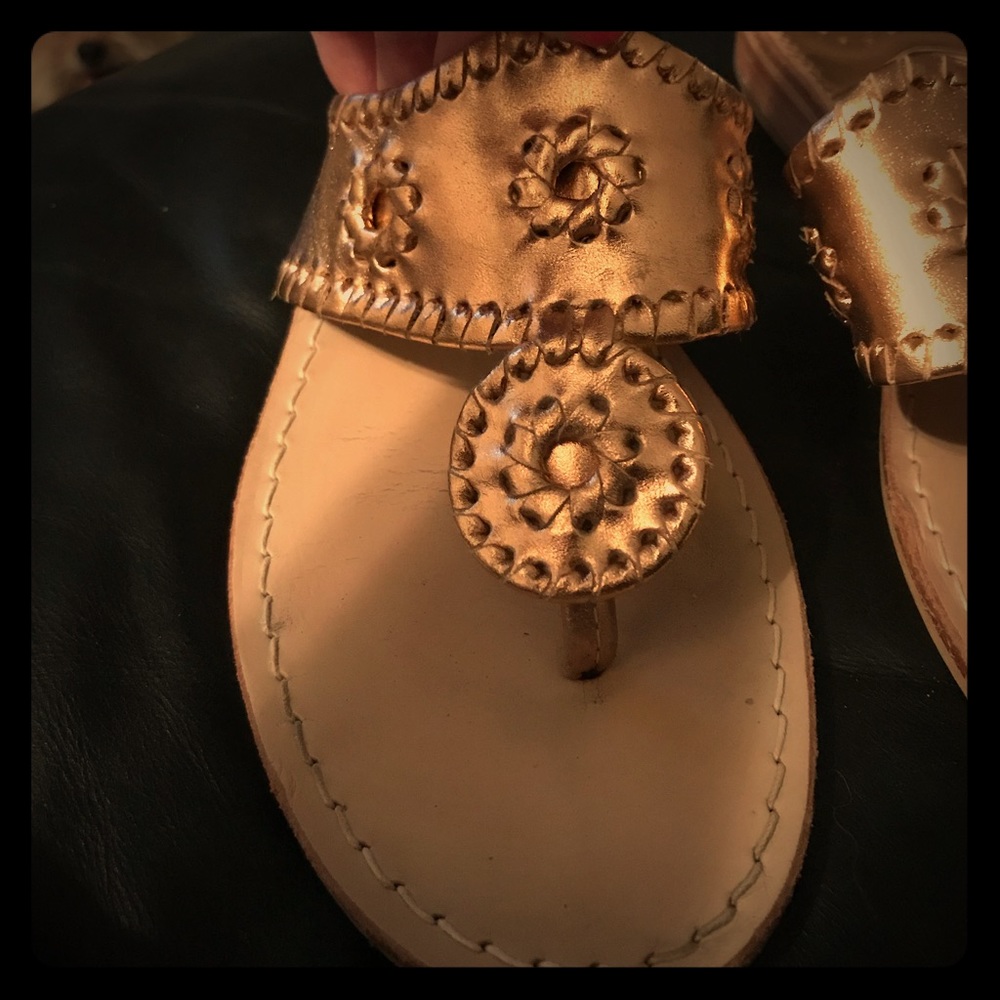 Size 8 westhampton Rose Gold Jack Rogers